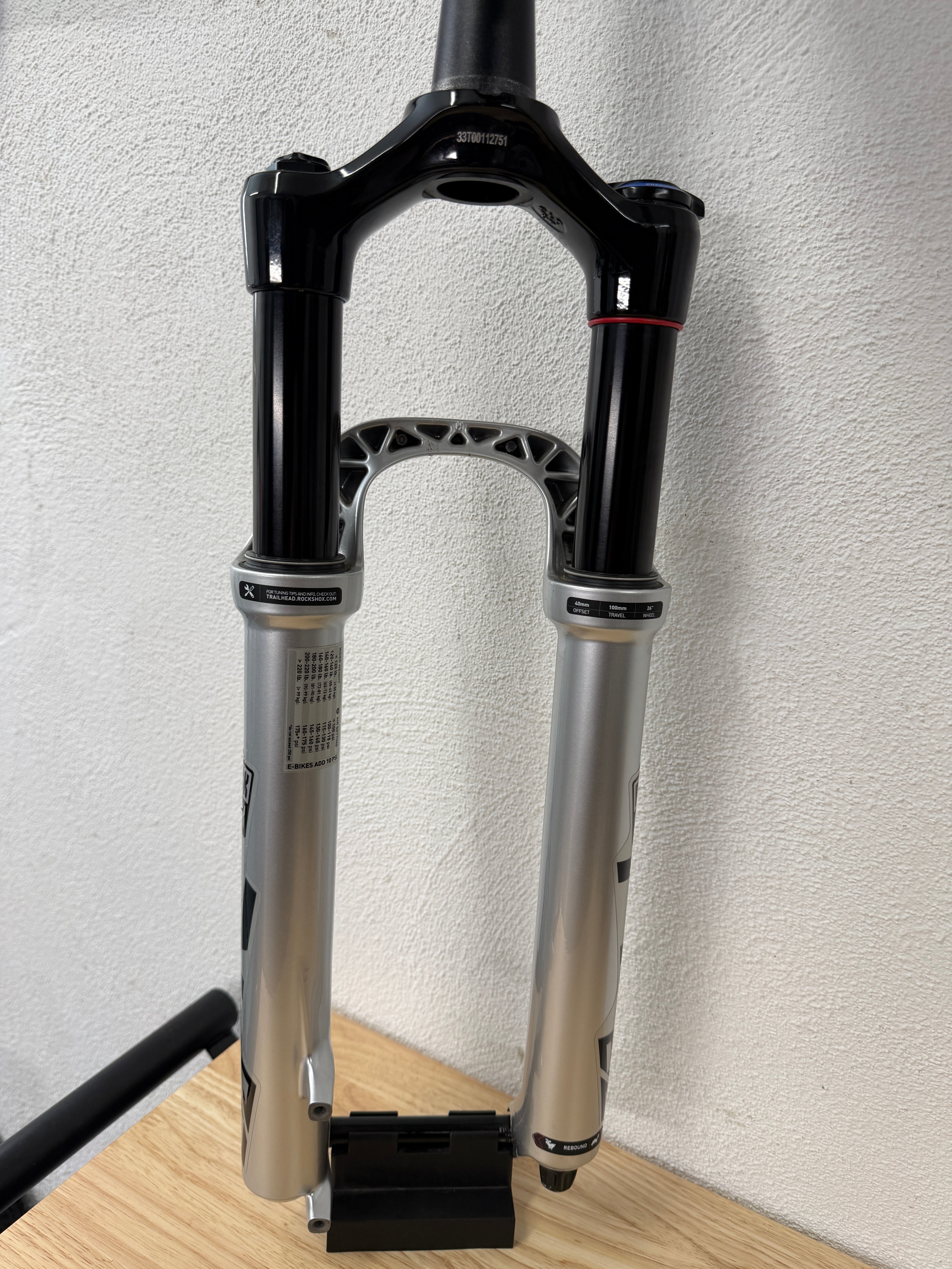 Rock Shox Pike DJ silber